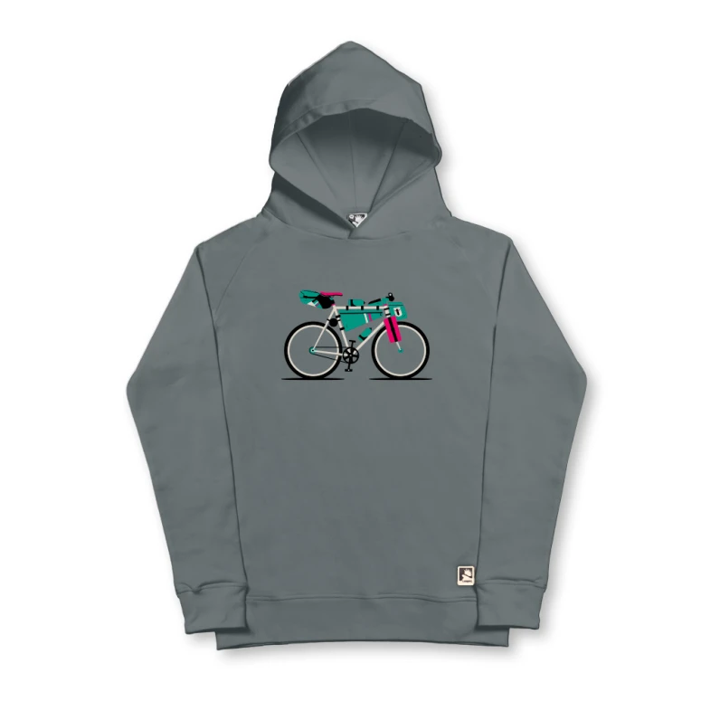Bike Packing Hoodie - Turbulence