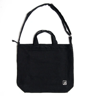 Sac Coursier Canvas - Black