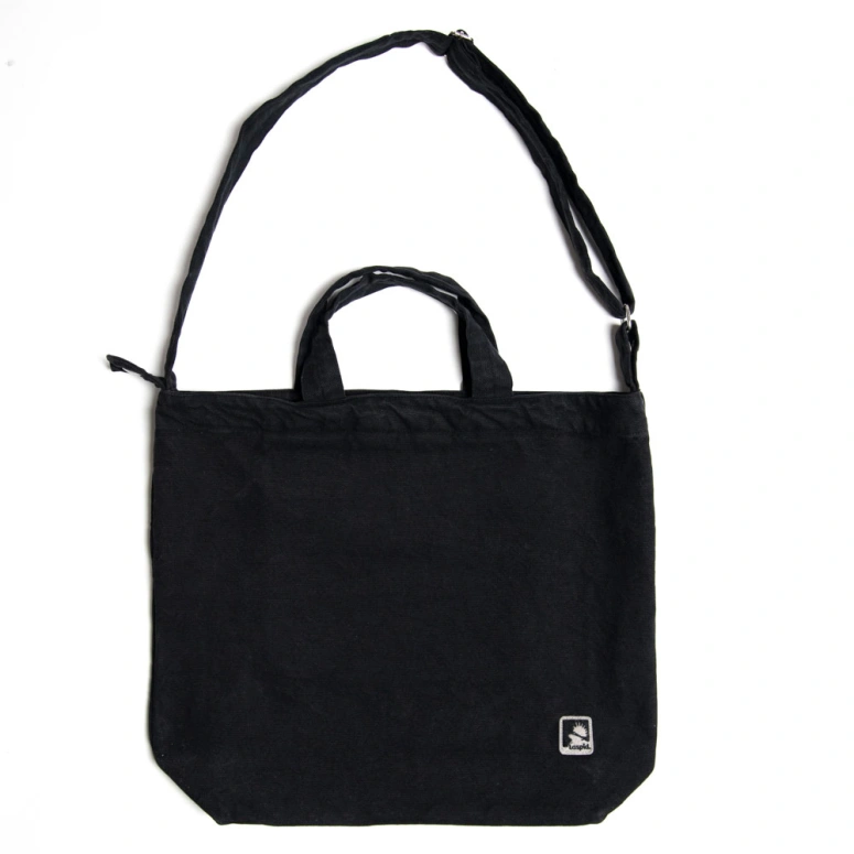 Sac Coursier Canvas - Black