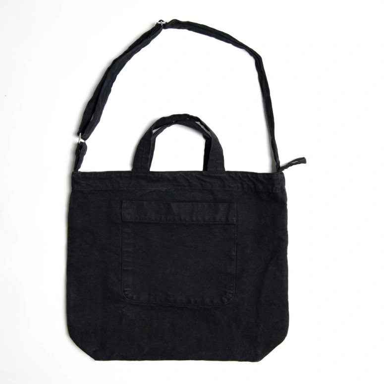 Sac Coursier Canvas - Black