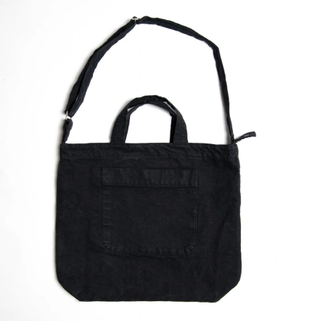Sac Coursier Canvas - Black