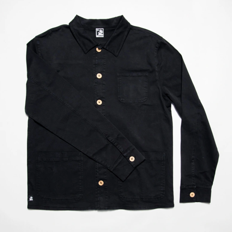 Canvas Worker Jacket - Black