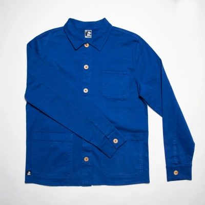 Canvas Worker Jacket - Deep Ultramarine