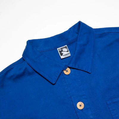 Canvas Worker Jacket - Deep Ultramarine 2