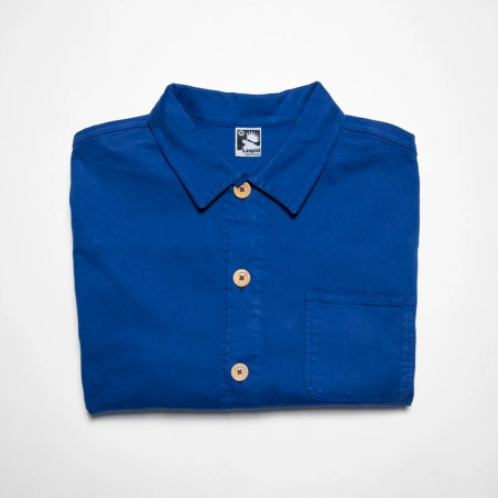 Canvas Worker Jacket - Deep Ultramarine