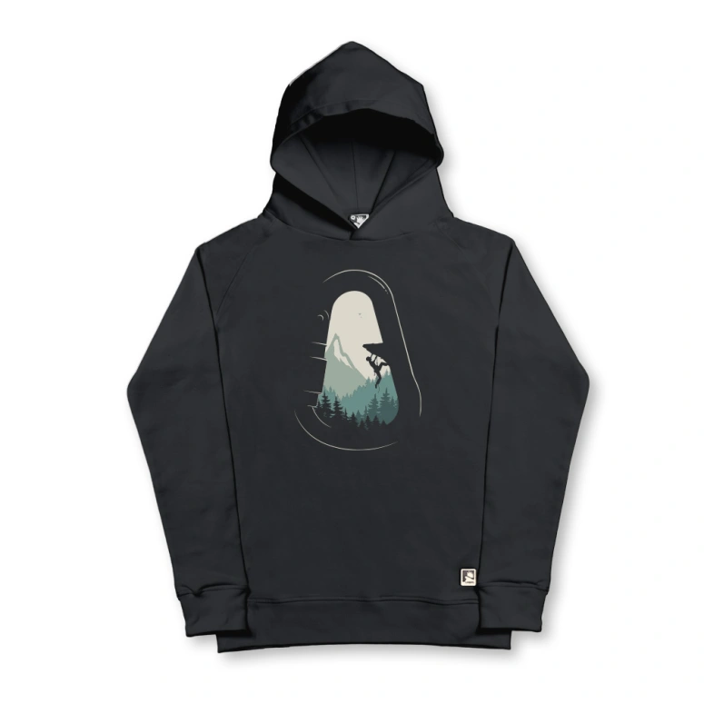 Mousqueton Hoodie - Jet Black