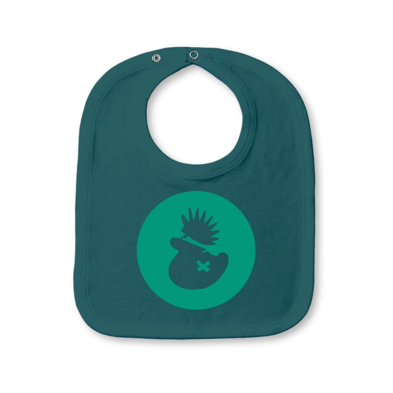 Bavoir Punky - Lyons Blue