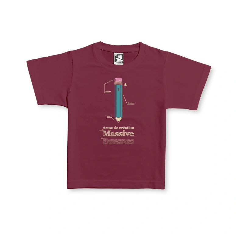 Arme de Création Massive Kid - Burgundy