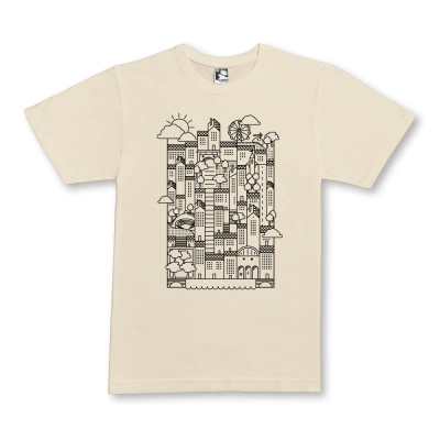 Les Pentes 6 - Undyed (écru non teint)