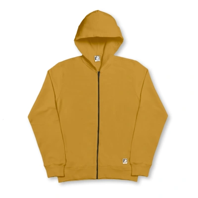 Basic Hoodie Jacket - Harvest Gold