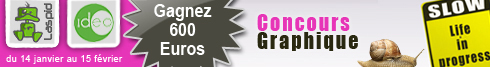 Concours tee shirts Laspid Ideo Slow