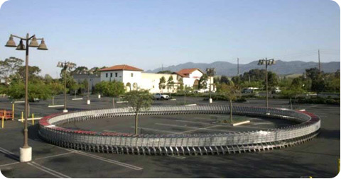 grande distribution parking greve