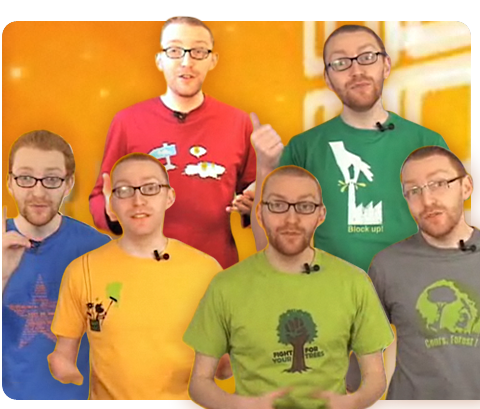 Georges porte les T-shirt Laspid