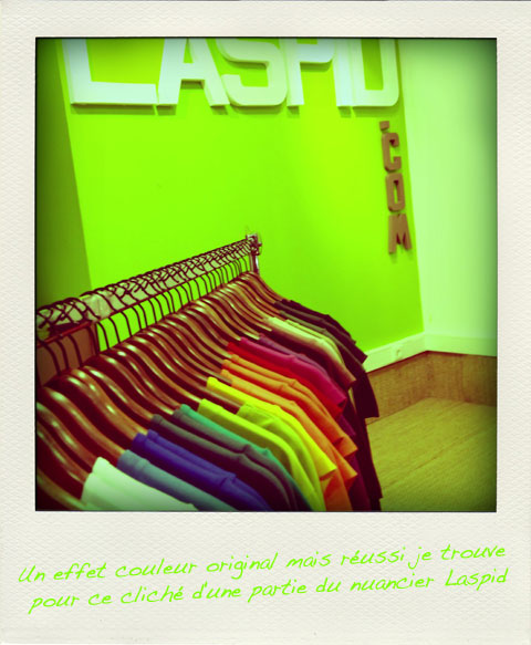 boutique Laspid coton bio tee shirts commerce equitable