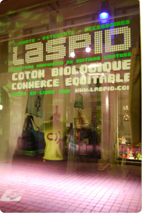 tee shirt equitable en coton biologique laspid