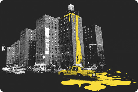 tshirt-New-York-yellow-block